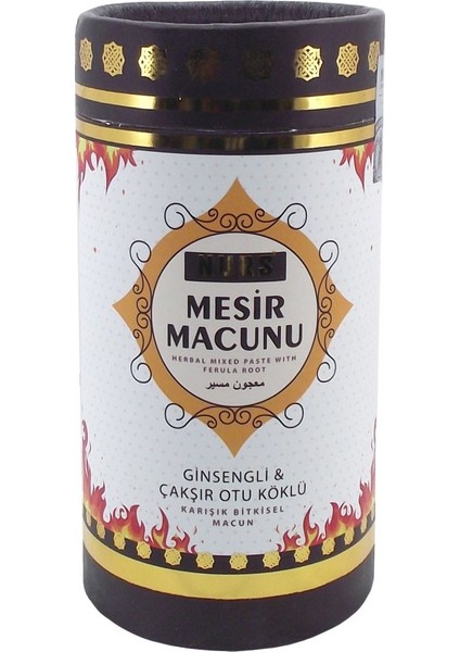 Mesir Macunu Ginseng & Çakşır Otu Köklü - 400 gr