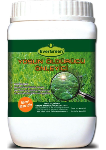 Yosun Öldürücü Ve Önleyici Toz Gübre - 5,25 kg