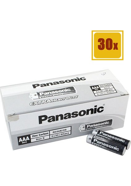 2'Li 30 Adet İNce Pil 30'Lu Set