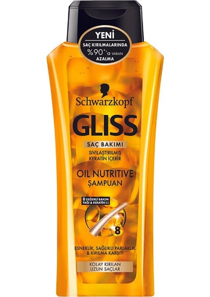 Oil Nutritive Şampuan 400 ml 6'lı Set
