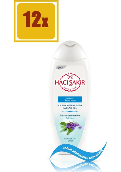 Şampuan Adaçayı 500 ml 12'li Set