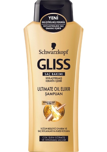 Ultimate Oil Elixir Şampuan 360 ml 6'lı Set