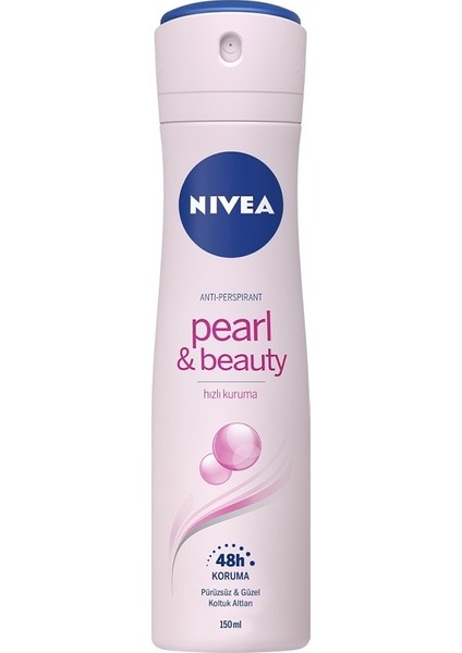 Pearl Beauty Kadın 150 ml Deodorant 6'lı Set