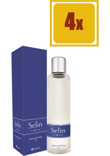Limon Kolonyası 400 ml 4'lü Set