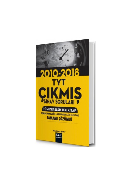 TYT Tüm Dersler Tek Kitap Çıkmış Sınav Soruları