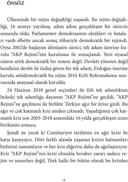 Kaçınılmaz Çöküş - Ümit Özdağ