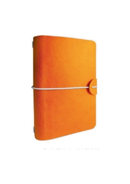 Trio Deri Kapak 3’Lü Defter 12X19 144 Yp Turuncu