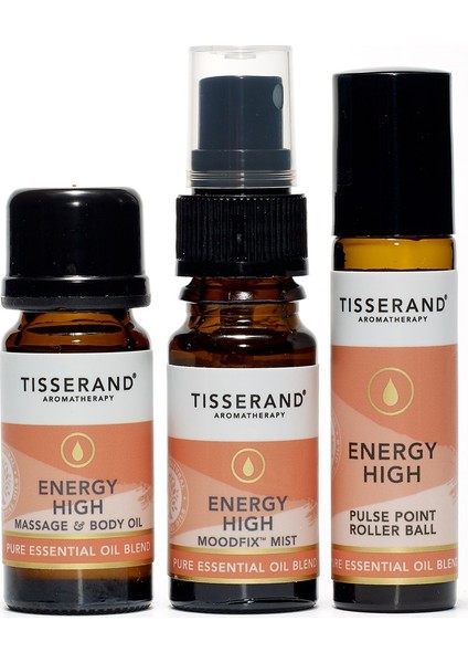 Tisserand Energy 3 Step Rituel (Aromaterapi̇ Ki̇t)