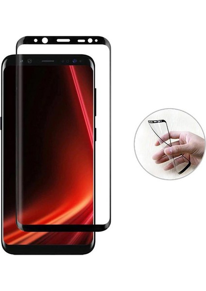 Samsung Galaxy S9 Plus Pet 5D Full Kaplayan İnce Ultra Darbeye Dayanaklı Ekran Koruyucu