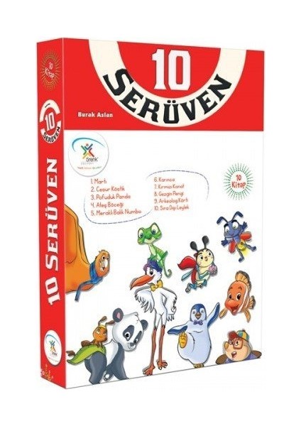 10 Serüven (10 Kitap)