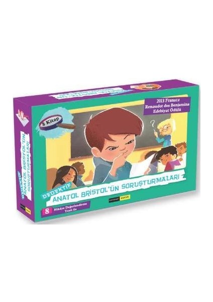 Dedektif Anatol Bristol'ün Soruşturmaları 8 Kitap Set