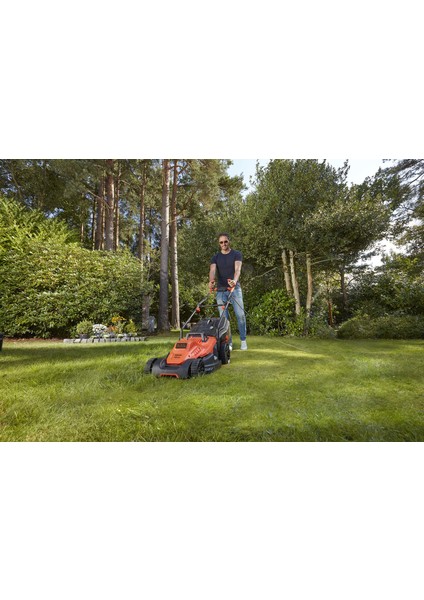 Black & Decker Bemw481Bh 1800Watt 42Cm Elektrikli Çim Biçme Makinası