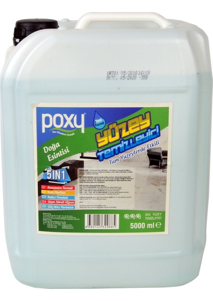 Yüzey Temi̇zleyi̇ci̇ Doğa Esi̇nti̇si̇ 5 lt