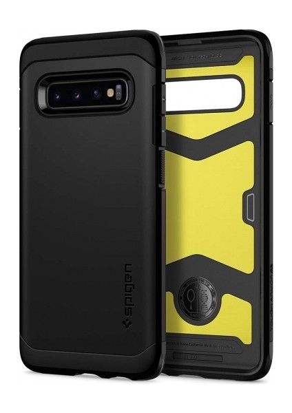 Samsung Galaxy S10 Plus Kılıf Tough Armor XP Black - 606CS26083