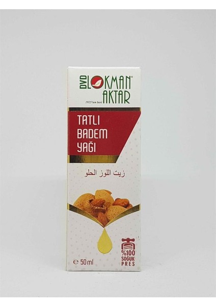 Tatlı Badem Yağı 50 ml