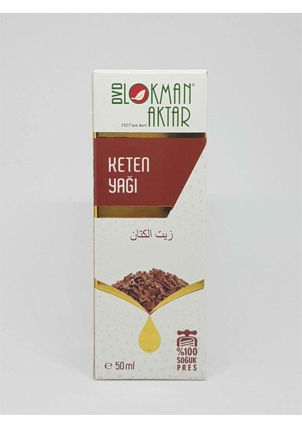 Keten Yağı 50 ml