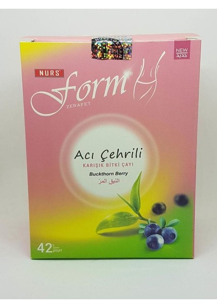 Acı Çehre Form Çayı 42'Li Süzen Poşet Çay