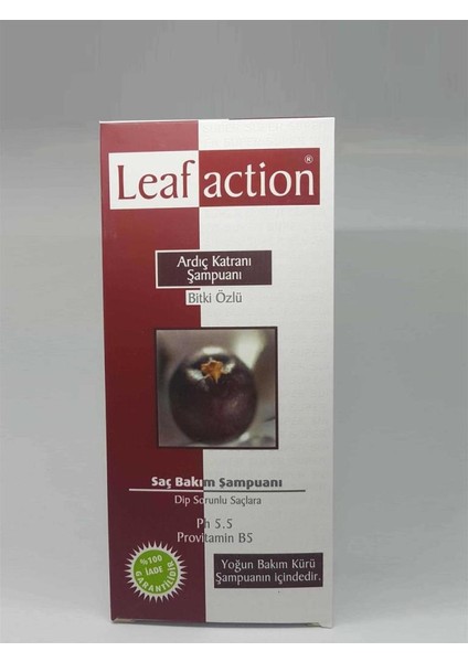 Leaf Action Ardıç Katranı Şampuanı 400 ml