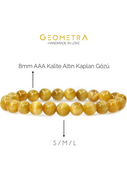 Altın Kaplan Gözü Doğaltaş Mineral Bileklik Premium Kalite Erkek Trend Hediye fiyatları