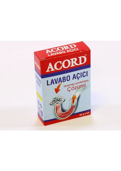 Lavabo Açıcı 40 Gr  634