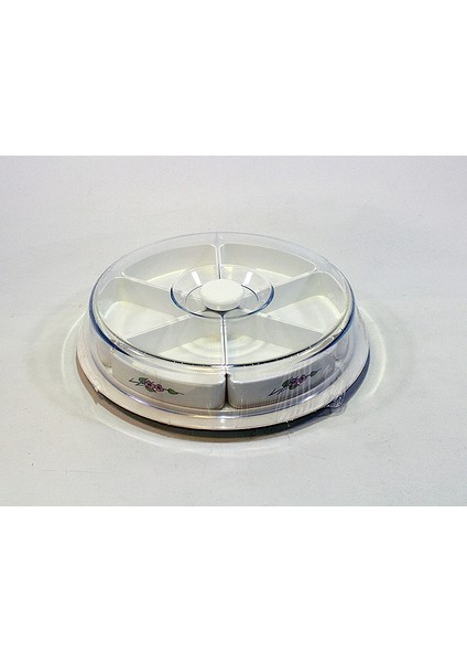 6 lı Yuvarlak Desenli Kahvaltılık Fm002