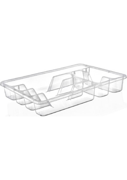 Çekmece Kaşıklık Jumbo Şeffaf E-204