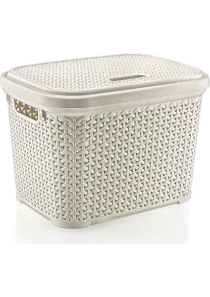 Rattan Kapaklı Sepet Hob.8-1107