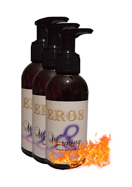 3 Adet Warming Erotic Massage Gel 120 ml Isıtıcılı Erotik Masaj Jeli