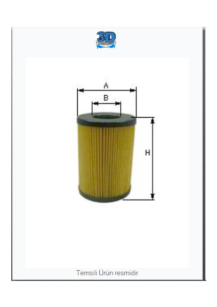 Şampiyon Ce 1375 Ml Erkunt Mazot Filtresi