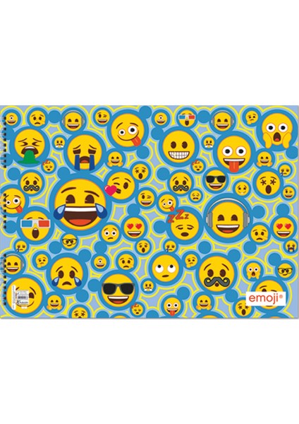 Emoji 35*50 15 Yp.Resim Defteri