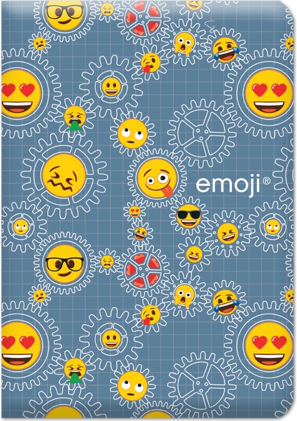 Emoji 18,5*26 58Yp Kar.Tel Dik.Uni-Note Defter