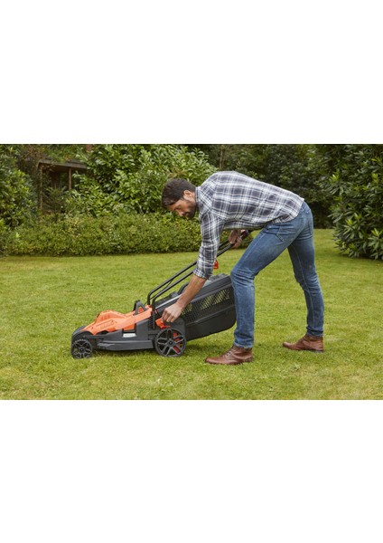 Black & Decker BEMW471BH 1600W 38 cm Elektrikli Çim Biçme Makinası