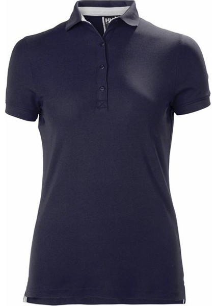 Helly Hansen Hh W Crewlıne Polo Hha.53049_Hha.597 Navy Xs Kadın