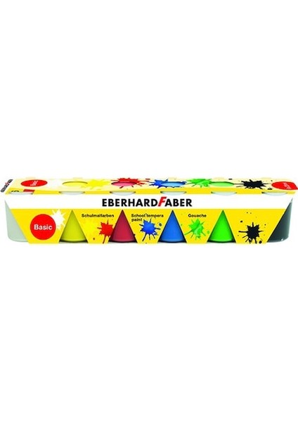 School Tempera 6X25Ml Set Basic