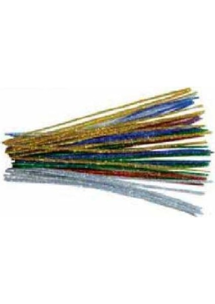 Pipo Temizleyici Glitter 30Cm 5R 50Ad