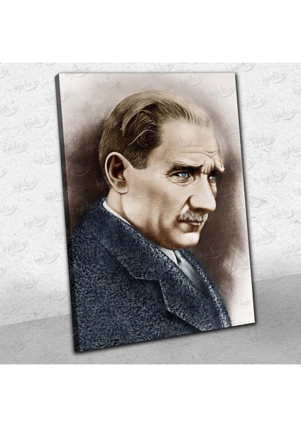 Mustafa Kemal Atatürk Dekoratif Kanvas Tablo