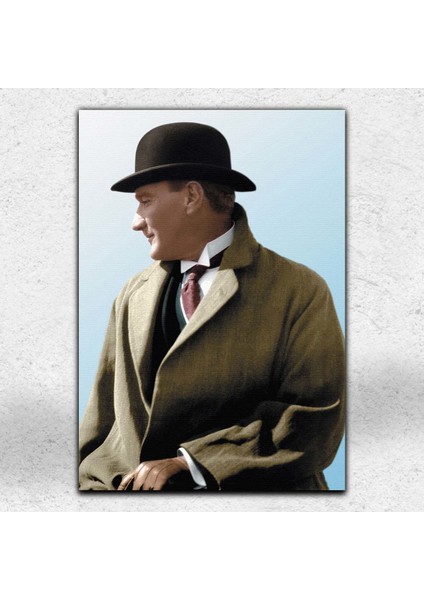 Mustafa Kemal Atatürk Portresi Kanvas Tablo