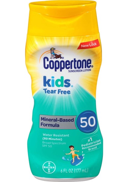 Kids Göz Yakmaz Spf 50 Güneş Koruyucu Losyon 177 ml