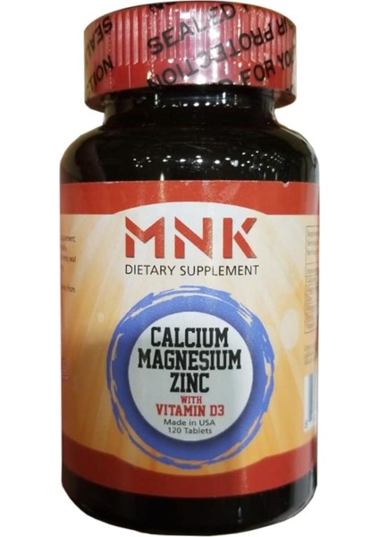 Calcium Magnesium Zinc with Vitamin D3 120 Tablet