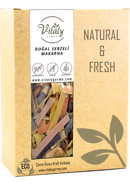 Doğal Sebzeli Makarna 300 gr