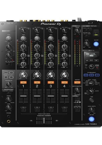 Dj DJM-750MK2 4channel Mid-Range Digital Mixer