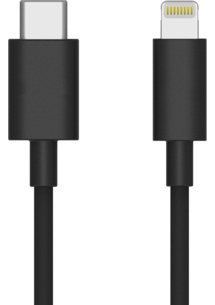 USB-C to Lightning USB Şarj ve Data Kablosu - Siyah modelleri