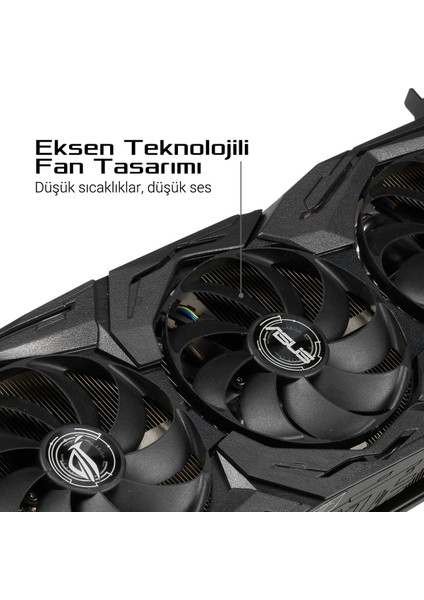 ROG Strix GeForce GTX 1660 Ti Gaming Advanced Edition 6GB 192Bit GDDR6 (DX12) PCI-E 3.0 Ekran Kartı (STRIX-GTX1660TI-A6G-GAMING)