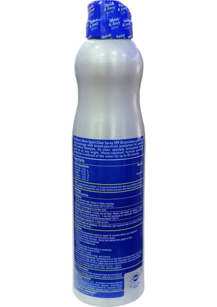 Member's Mark Sport Spf 50 Güneş Koruyucu Sprey 258 gr