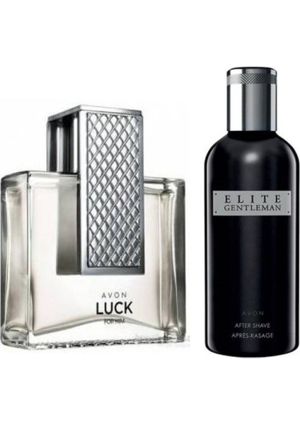 Luck For Him 75 ml Erkek Parfüm ve Avon Luck For Him Traş Sonrası Edc 100 ml