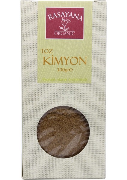 Organik Toz Kimyon 100 gr