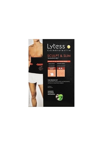 Men Sculpt & Slim Slimming Belt XXXL Black