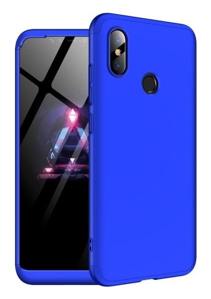 Samsung Galaxy M30 Kılıf 3 Parça 360 Soft Hard Koruma