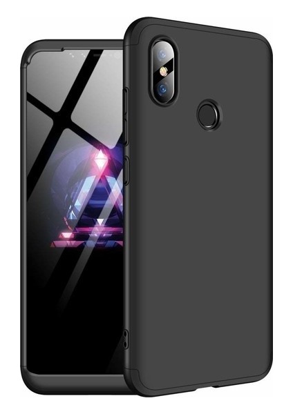 Samsung Galaxy M30 Kılıf 3 Parça 360 Soft Hard Koruma