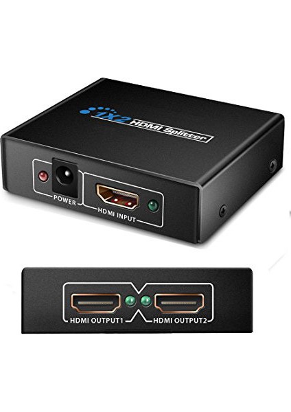 1080P 3D Splıtter Hdmı Çoğaltıcı 1 X 2